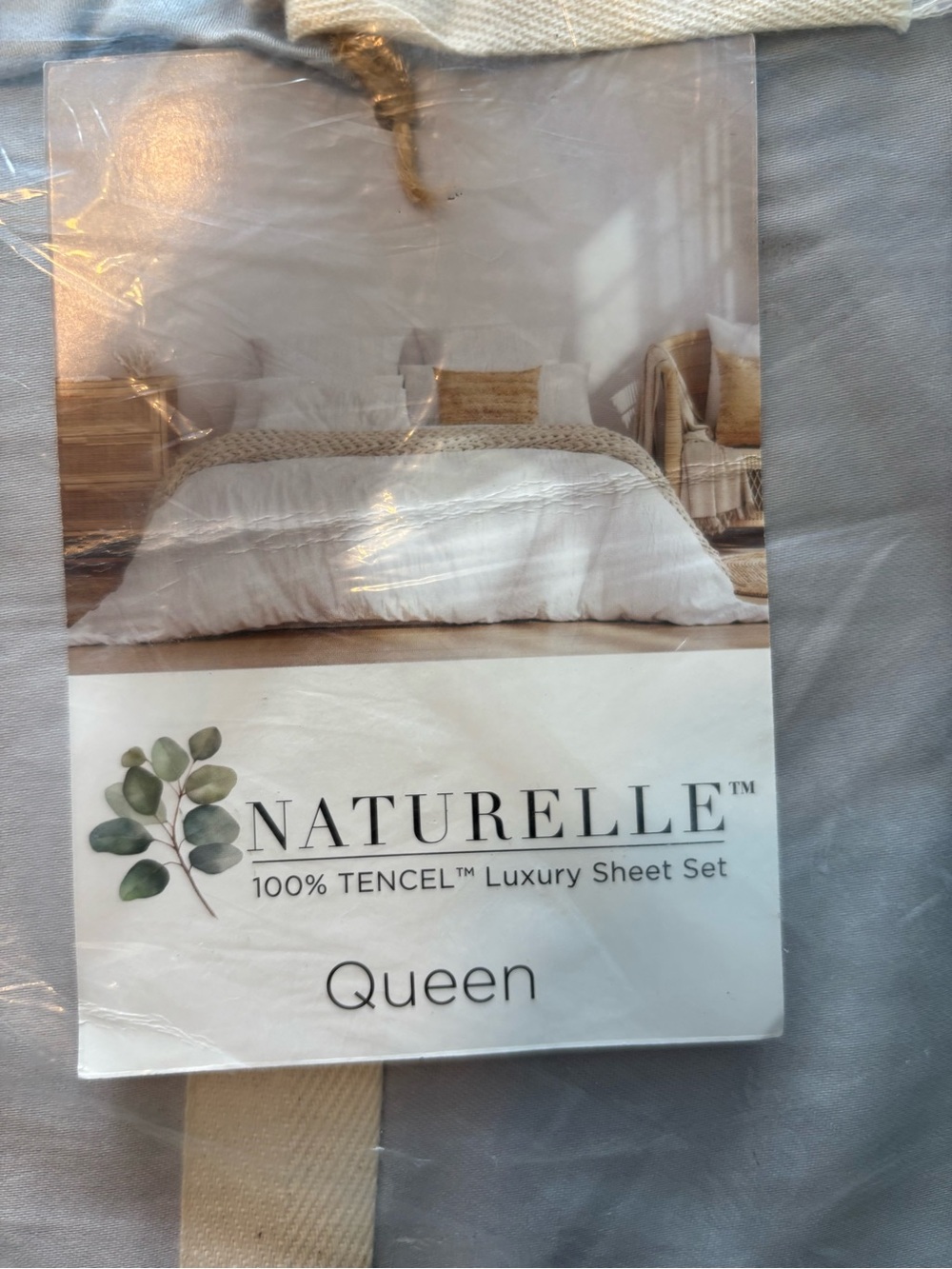 Naturelle Queen Luxury Sheet Set in Dove Grey - 100% TENCEL